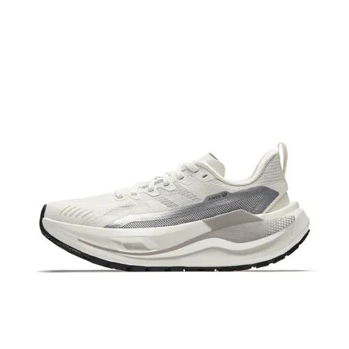 Anta Kunlun Cushioning Wear-Resistant Rebound Low-Top Trail Running Running Shoes Women's Ivory White