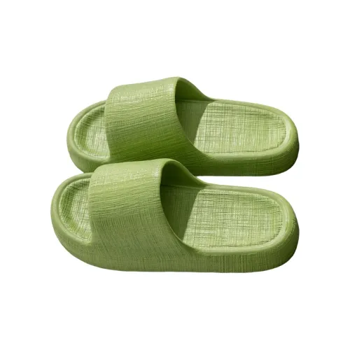 PAVEA Rubber Sole Quiet Abrasion Resistant Slip Resistant Wrap toe Slippers Unisex