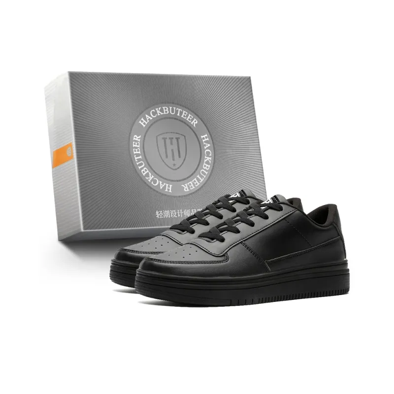 HACKBUTEER Low Top Skateboard Shoes Men's Box Included-5