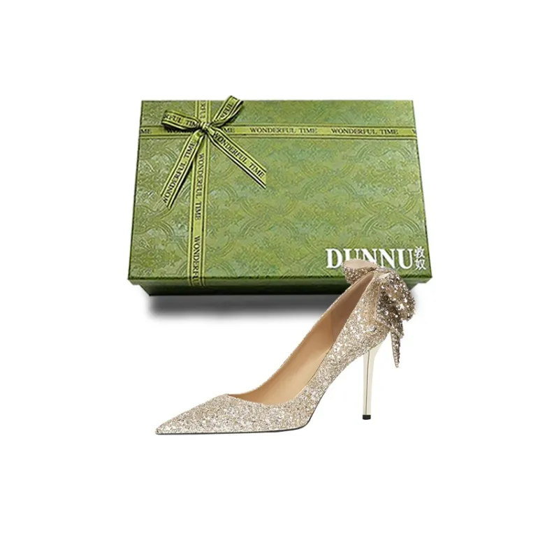 Dunnu Slim Heel High Heels 8cm Women's Box Included-17