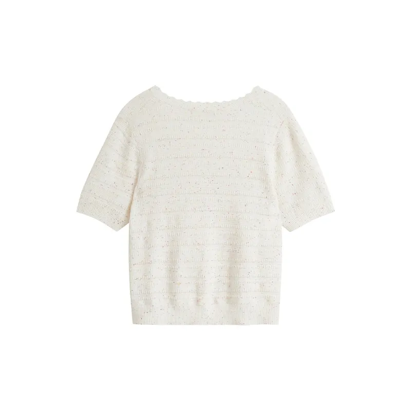 Inman Knitwear Women's Pearl White-1