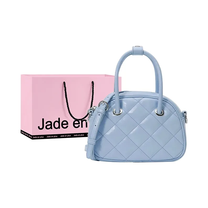 Jade En Plus PU Handbag Regular Women's Tranquil Black/Rime White/Sweet Pink/Vivid Blue-15