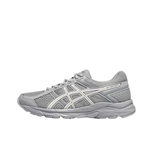 Asics Gel Contend 4 Slip Resistant Low Top Running Shoes Women's Gray