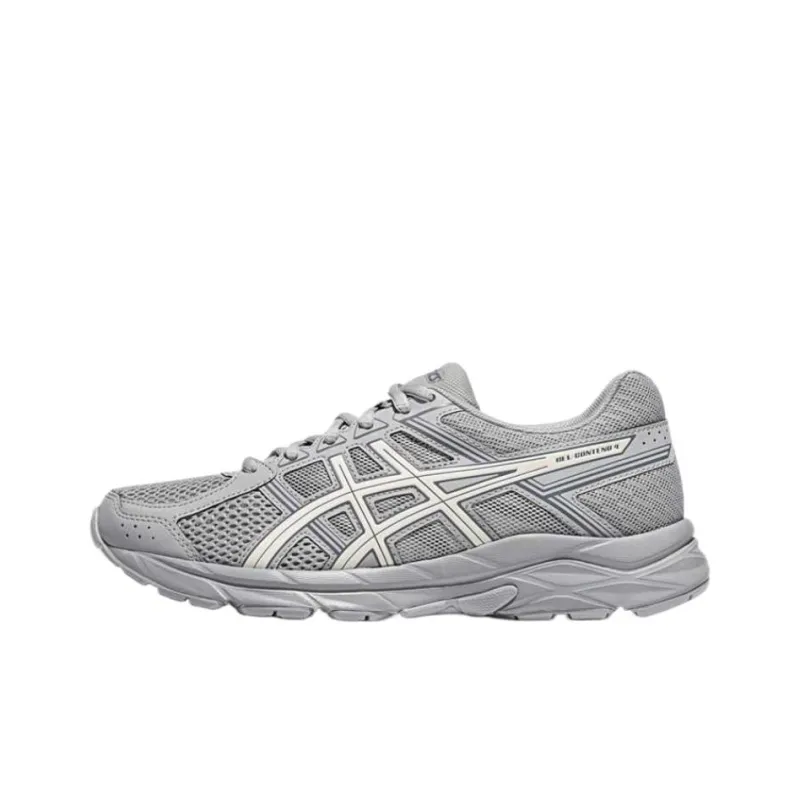 Asics Gel-Contend 4 Slip-Resistant Low-Top Running Shoes Women's Gray-0