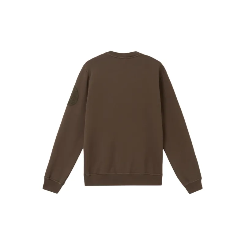 STONE ISLAND Compass Embroidered Crewneck Sweatshirt-1