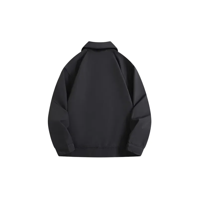 MAURRGOOU Jackets Coats Unisex Black-1
