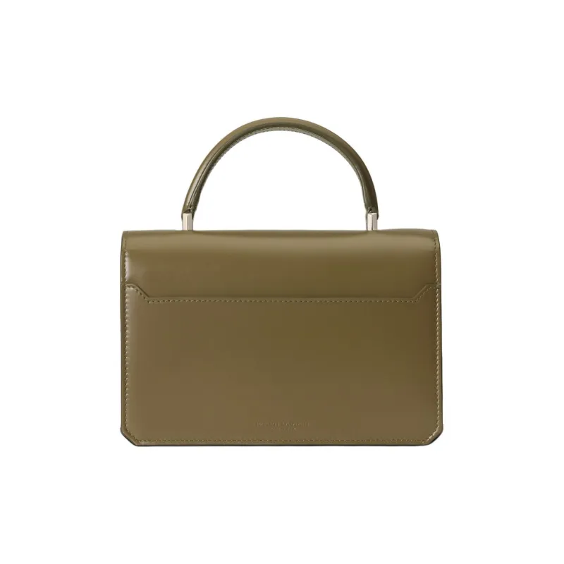 Ralph Lauren RL 888 Cow Leather Shoulder Bags Handbags Women's Green-2