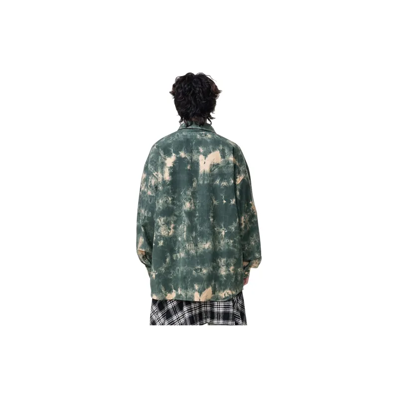 Yiwen Shirt Unisex Peacock Green-1