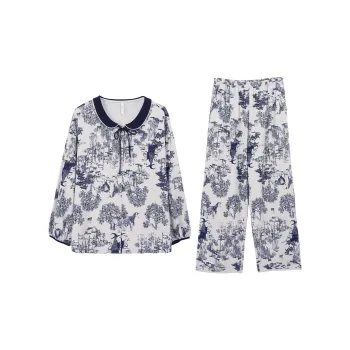 Aannsfam Pajama Set Women's Stone Gray