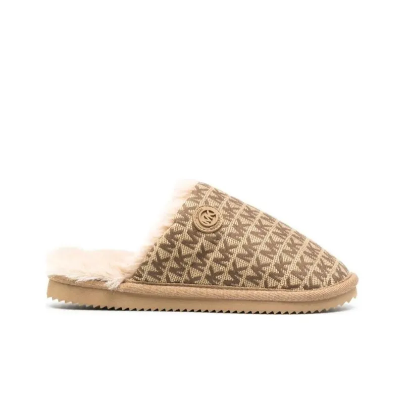 Michael Kors Janis Logo Jacquard Slippers-1