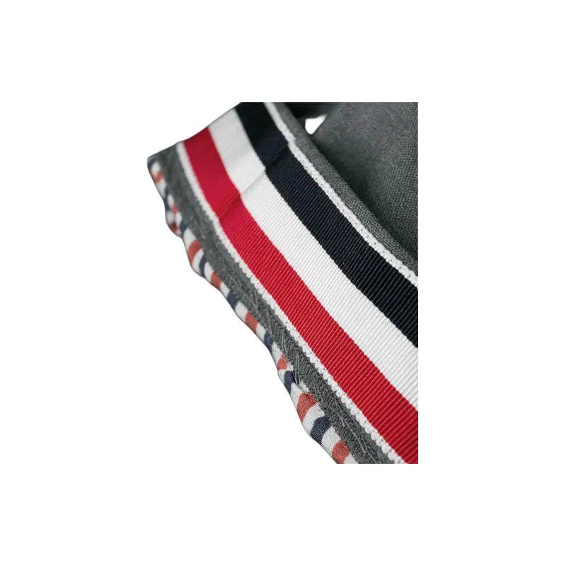 THOM BROWNE 4 Bar Tailored Cropped Pants-6