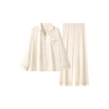 Maultiay Pajama Set Women's Apricot