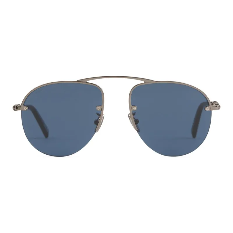 TOD'S Aviator Sunglasses Unisex Silver-1