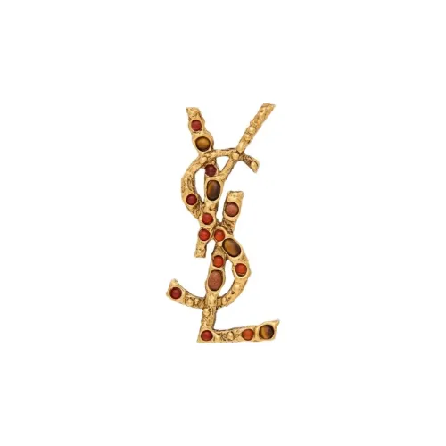 SAINT LAURENT Brooches Women's Gold