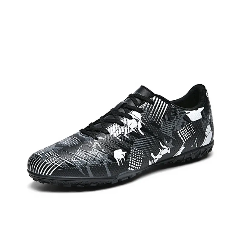 Hicellon Soccer Shoes Unisex Low Top White-1