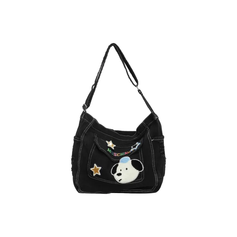 Debecca Denim Shoulder Bag Crossbody Bag Regular Women's Multicolor-8