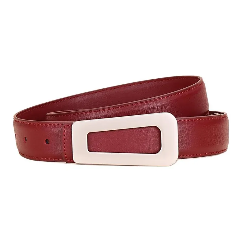 TUCANO Cow Split Leather Leather Belts Women's 2.8cm-7