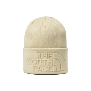THE NORTH FACE Knitted Fabric Beanies Unisex Beige