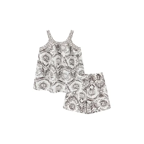 MADALLO Pajama Set Women's Black White