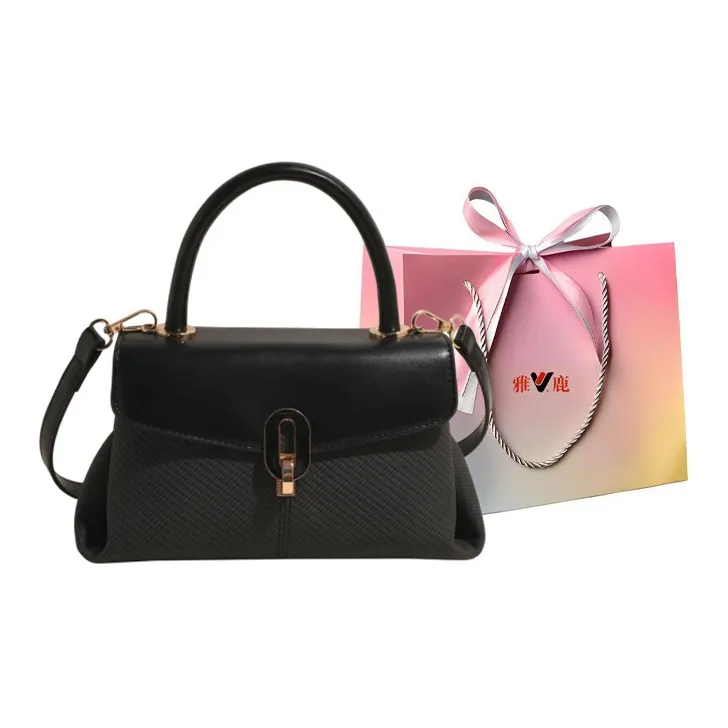 Yalu PU Handbag, Shoulder Bag, Crossbody Bag Regular Women's Black/Blue/Khaki/White-0