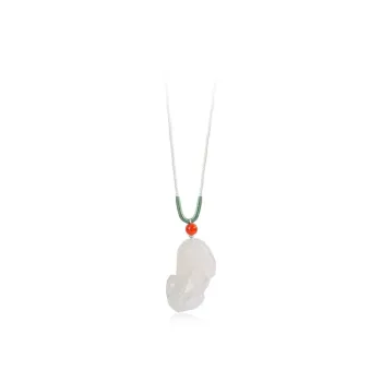 Ancient Jewelry Chalcedony Jade Necklaces Unisex