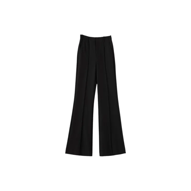 Late White Casual Pants Women's Morandi Gray-6