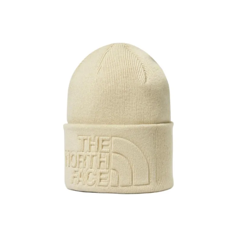 THE NORTH FACE Knitted Fabric Beanies Unisex Beige-1