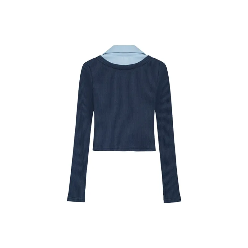 PAIN OR PLEASURE Knitwear Women's Blue-1
