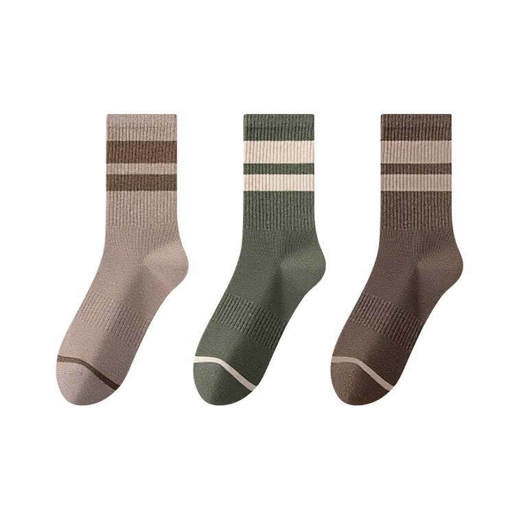 Caramella Mid Calf Socks Men's Combo Set-15