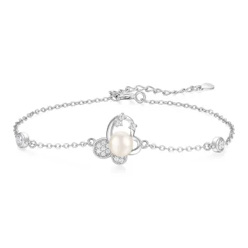 KADER Shimmering Butterfly Dance Series Pearl Bracelets Women's