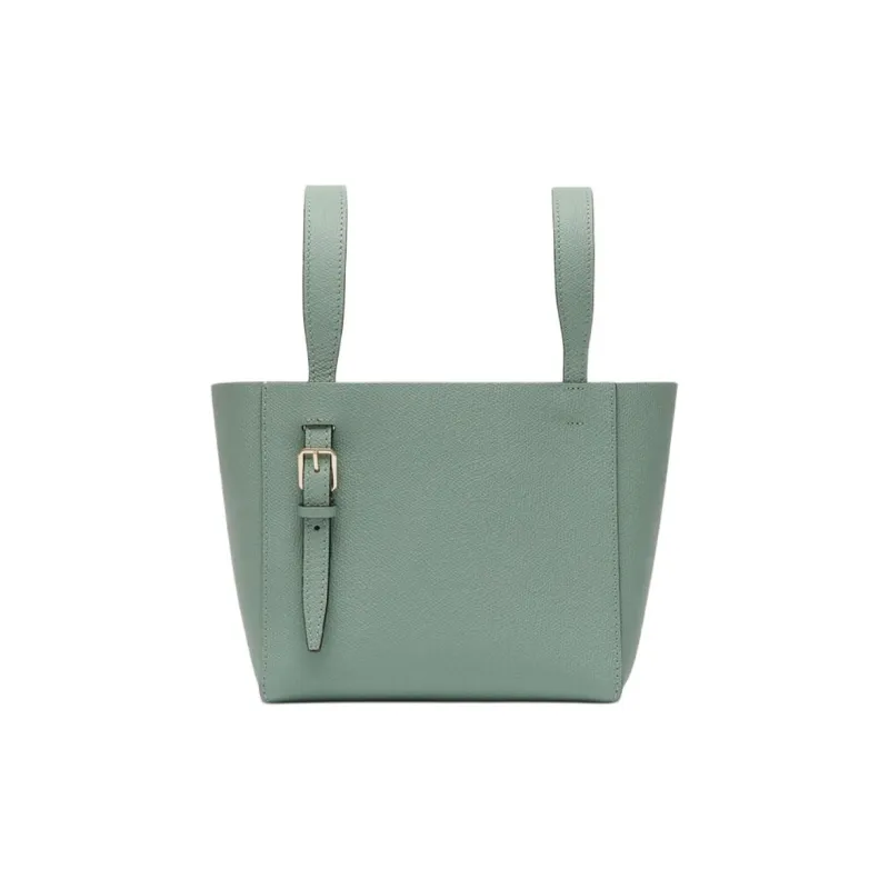 Valextra Patch Pocket Zip Up Mini Tote Bag-2