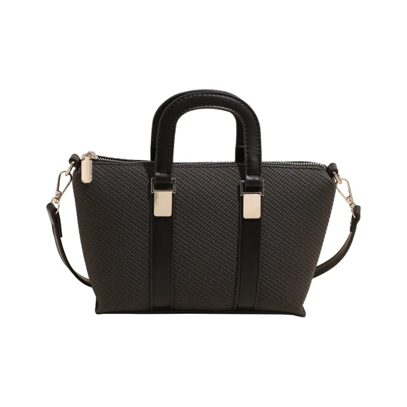 Yalu PU Handbag, Shoulder Bag, Crossbody Bag Regular Women's Black/White/Khaki/Blue-1