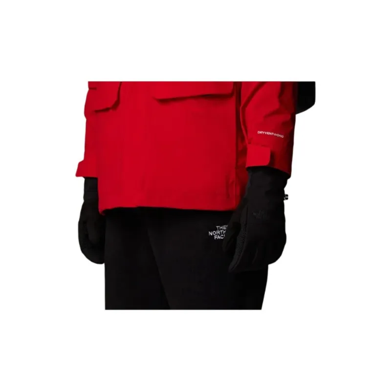 THE NORTH FACE Recycled Polyester, Elastane, Silicone, Polyurethane Sports Gloves Men's Black-4