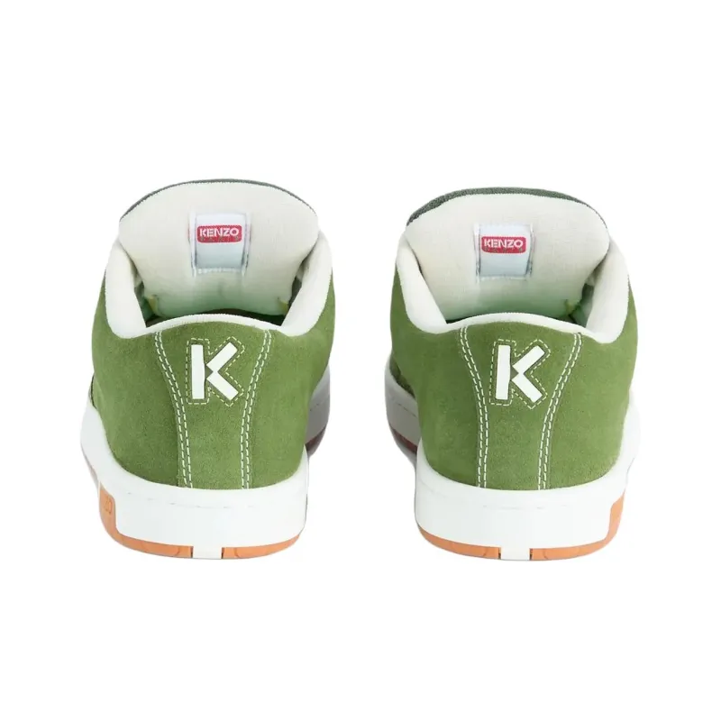 KENZO Dome Low Top Skateboard Shoes Men's Green-3