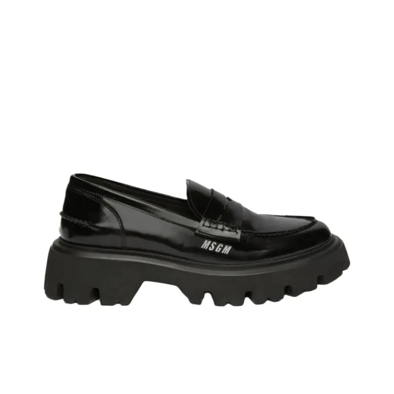 MSGM Loafers Men Black-1