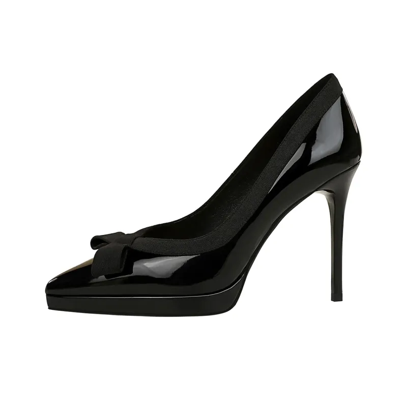 QITUMAUL Slim Heel High Heels 10.5cm Women's-0