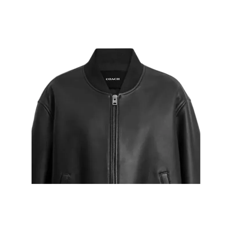 COACH FW24 Puffer Jacket Women's Black-4