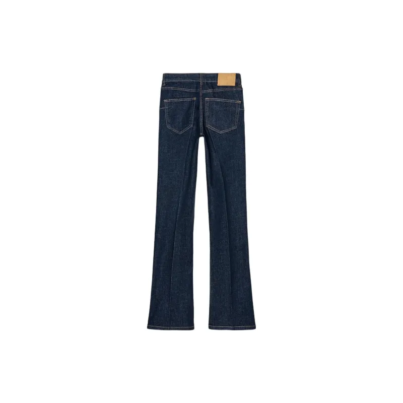 ZARA ZW Series Jeans Women's Dark Blue-1