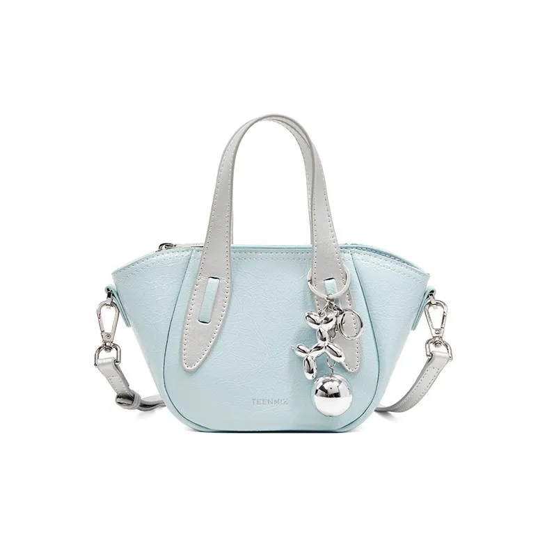 Teenmix Synthetic Leather With Cow Leather Handbag Women's Multicolor-14