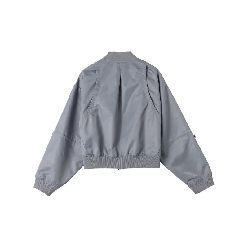 PUMA Jackets Coats Women's Gray-1