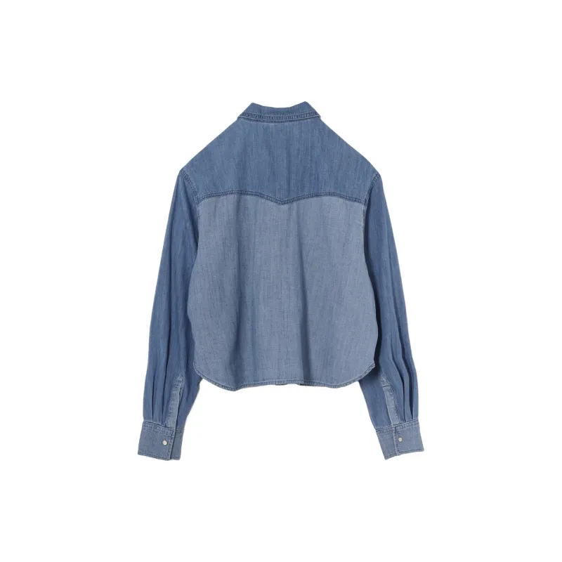 GAP Shirts Women's Denim Blue-1
