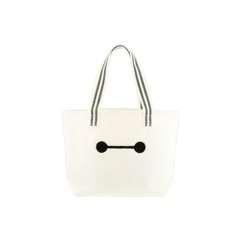 Disney Polyester Tote Bag Shopping Bag Handbag Regular Women's Ecru