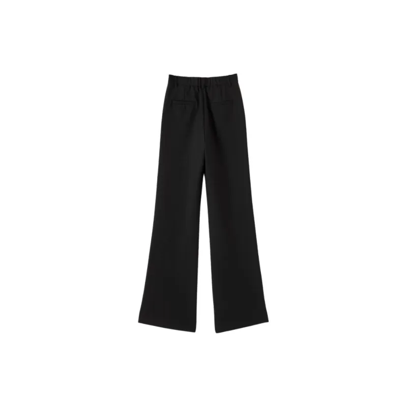 Late White Casual Pants Women's Morandi Gray-7