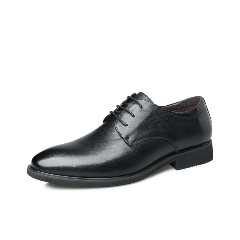 Poitulas Dress Shoes Men's Black-0
