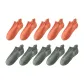 10-Pack (5 Orange+5 Army Green)