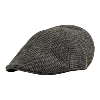 ZARA Cotton Berets Men's Dark Gray