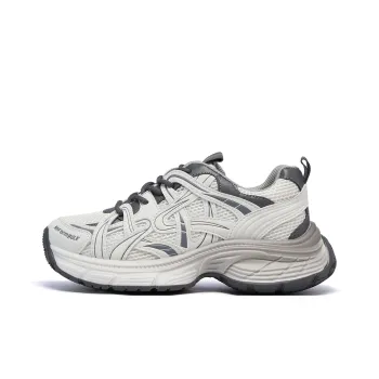 ST&SAT Cushioning Anti Slip And Wear Resistant Height Increasing Low Top Chunky Sneakers Women's