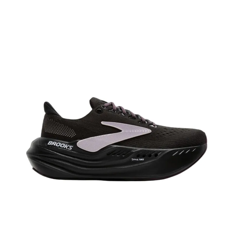 Brooks Glycerin Ma Anti Slip Wear Resistant Low Top Casual City Commute Running Shoes Women's Black-2