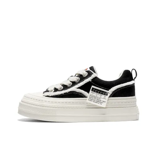 Dickies Low-Top Skateboard Shoes Women's Black