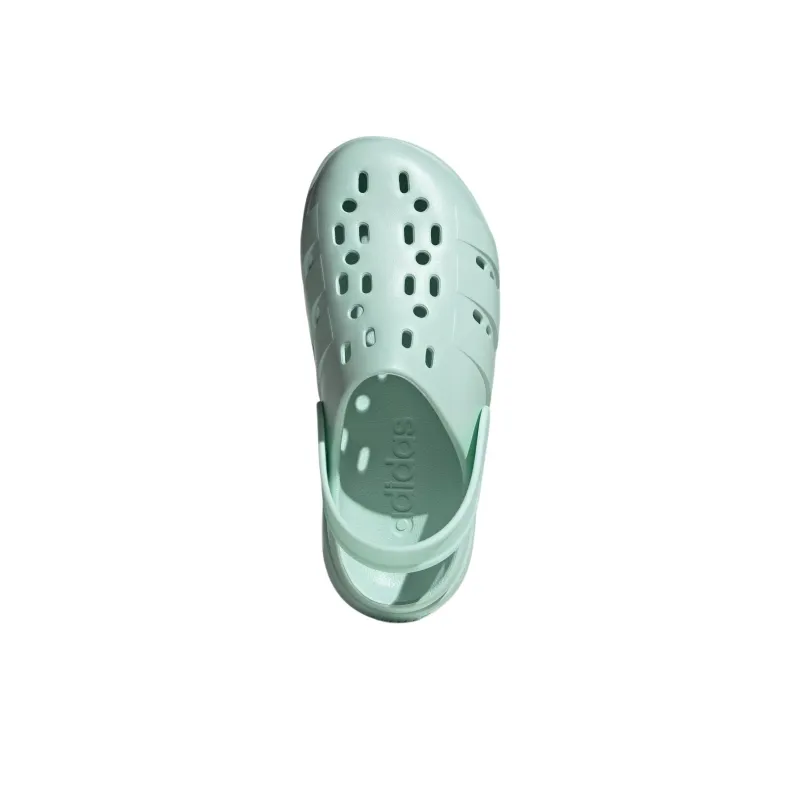 Adidas Adilette Platform Clogs Halo Mint Women's-2